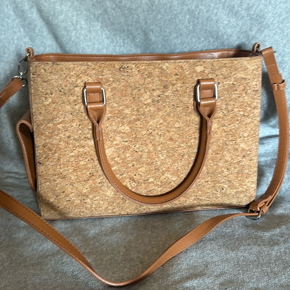 Insulated Wine Purse Cooler - Cork design